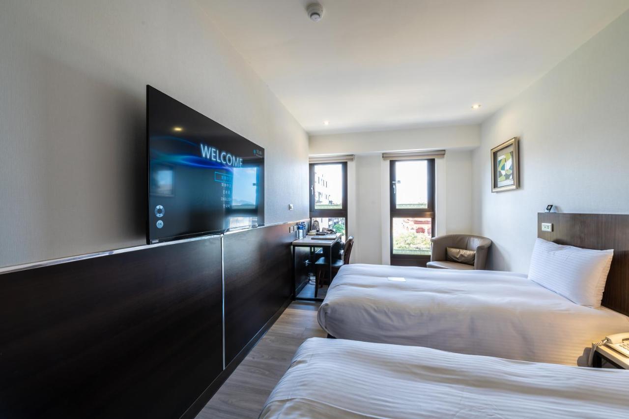 טאיפיי Hub Hotel - Songshan Airport Branch מראה חיצוני תמונה